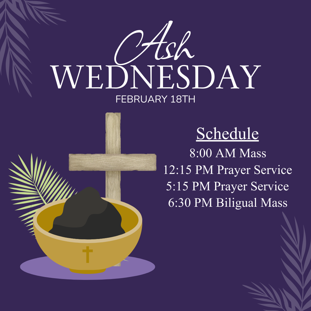 Ash Wednesday 2026