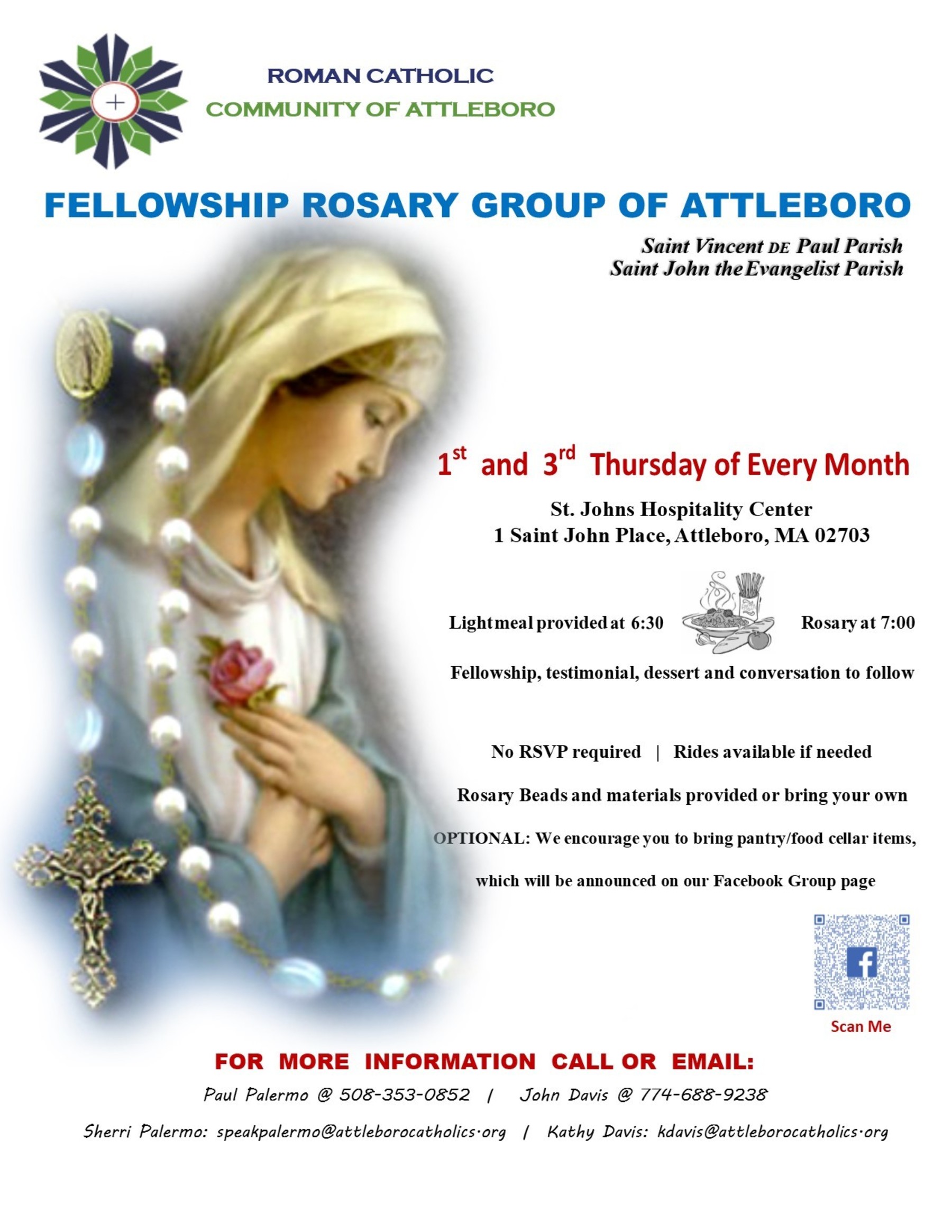 Fellowship Rosary Group Of Attleboro Roman Catholic Community Of