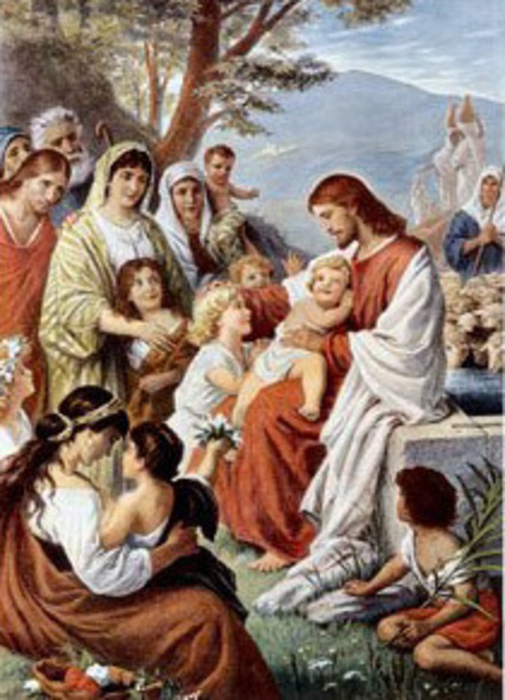 Jesus Blessing The Children